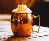 Spiced rum hot chocolate